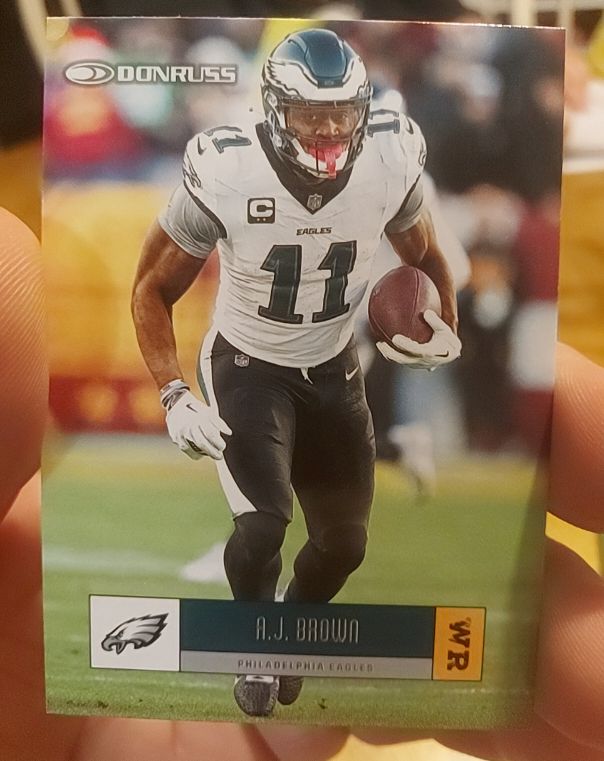 2022 Donruss #WR 11 A.J. Brown — front