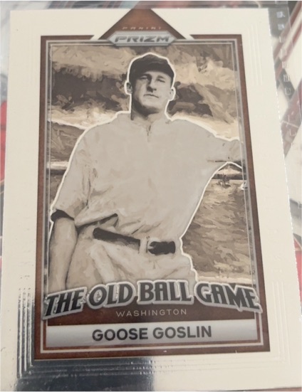 2023 Panini Prizm The Old Ball Game #OBG13 Goose Goslin — front