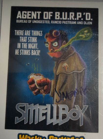 2018 Topps Wacky Packages Go to the Movies #4 Smellboy — front