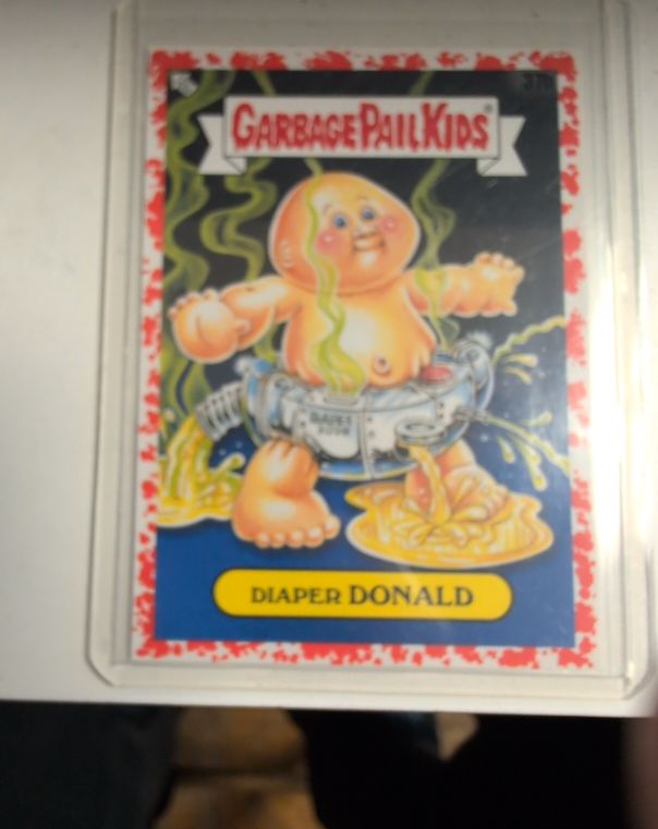 2020 Topps Garbage Pail Kids 35th Anniversary #37b Diaper Donald — front