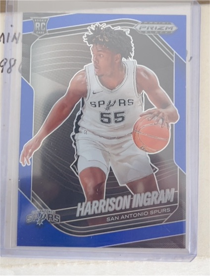 2024-25 Panini Prizm Black #239 Harrison Ingram — front