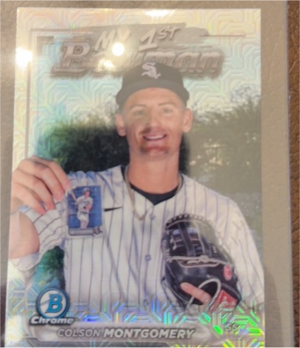2024 Bowman Chrome #M1B-4 Colson Montgomery My 1st Bowman — front