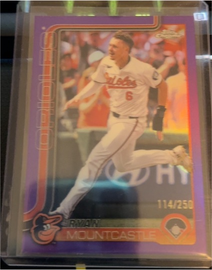 2025 Topps Chrome #297 Ryan Mountcastle — front