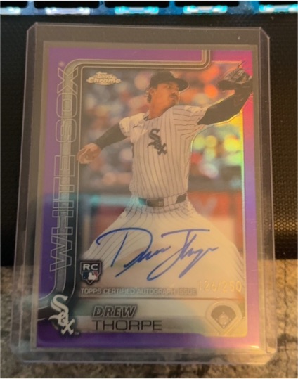 2025 Topps Chrome #RA-DT Drew Thorpe — front