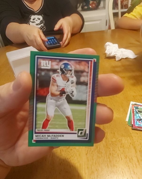 2025 Donruss #109 Micah McFadden — front