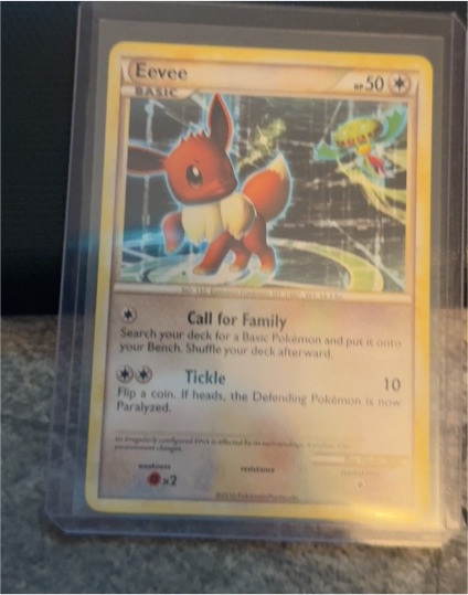 2010 Pokémon HeartGold & SoulSilver Undaunted #48 Eevee — front