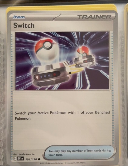 2023 Pokémon Scarlet & Violet #194 Switch — front