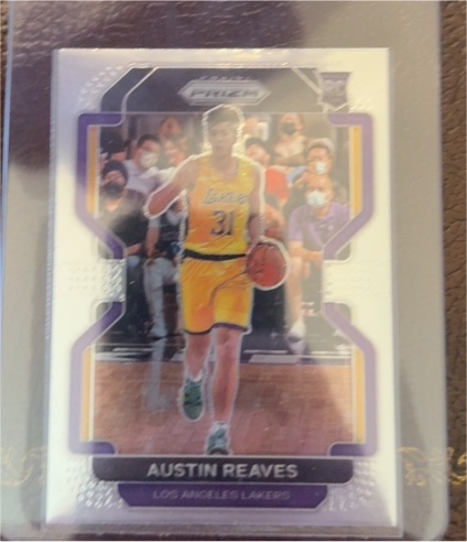 2021-22 Panini Prizm #165 Austin Reaves — front