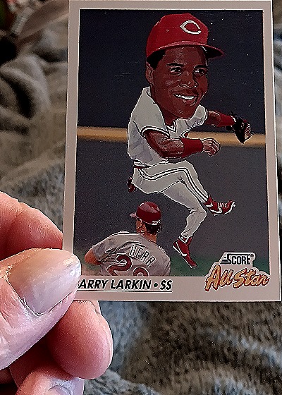 1991 Score #775 Barry Larkin All-Star — front