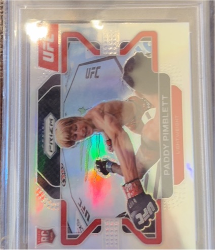 2022 Panini Prizm UFC #88 Paddy Pimblett — front