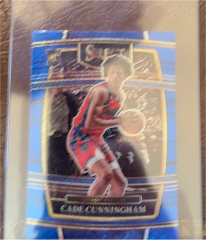 2021-22 Panini Select #11 Cade Cunningham — front