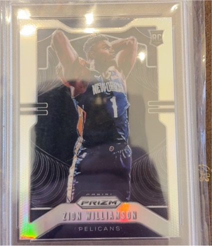 2019-20 Panini Prizm #248 Zion Williamson — front