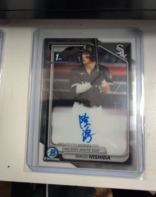 2024 Bowman Chrome Prospect Autographs #CPA-RN Rikuu Nishida — front