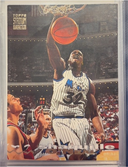 1993-94 Topps Stadium Club #100 Shaquille O'Neal Orlando Magic — front