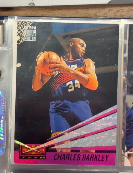 1993-94 Topps Stadium Club Beam Team #5 Charles Barkley — front
