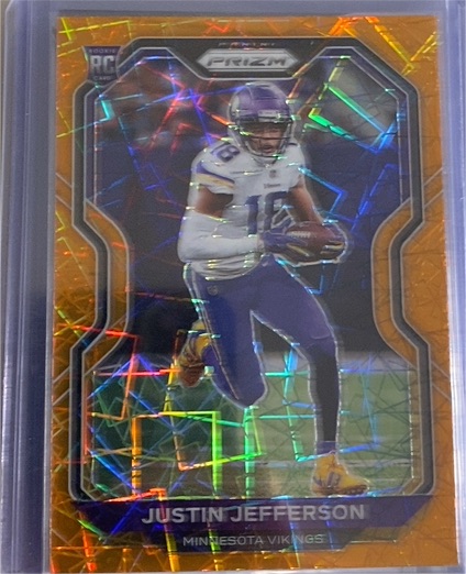 2020 Panini Prizm #398 Justin Jefferson — front