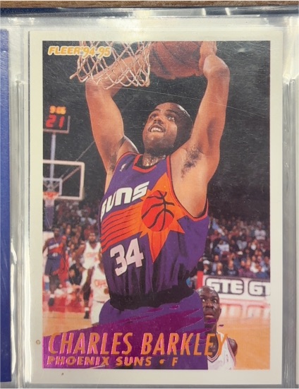 1994-95 Fleer #175 Charles Barkley — front