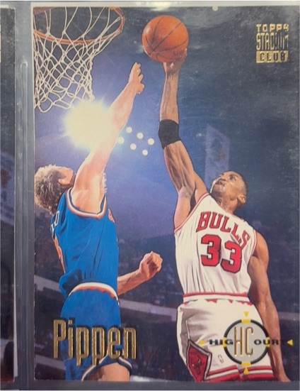 1993-94 Topps Stadium Club #61 Scottie Pippen — front