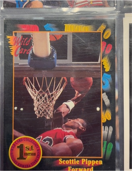 1991-92 Wild Card #83 Scottie Pippen — front