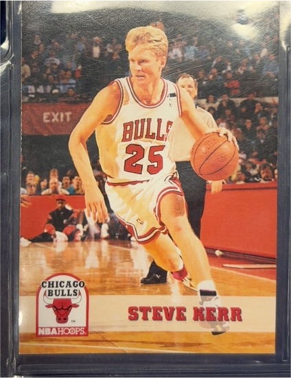 1993-94 NBA Hoops #312 Steve Kerr — front