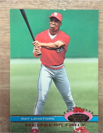 1991 Topps Stadium Club Members Only #NNO Ray Lankford — front