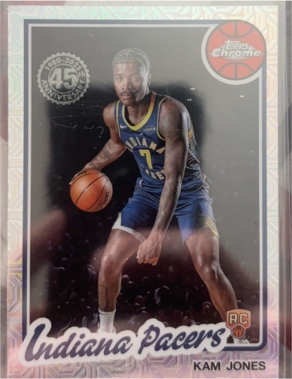 2025-26 Topps Chrome 1980-81 #TC-KO Kam Jones — front