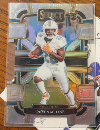 2023 Panini Select #63 De'Von Achane — front