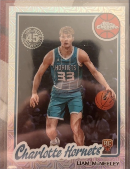 2025-26 Topps Chrome #TC-LM Liam McNeeley — front