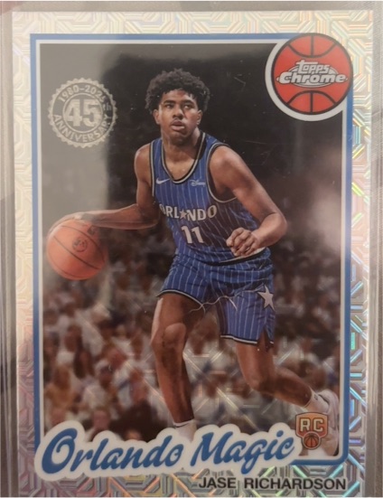 2025-26 Topps Chrome #TC-JR Jase Richardson — front
