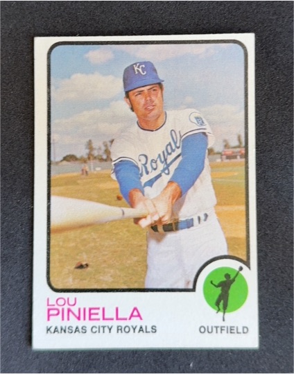 1973 Topps #140 Lou Piniella — front