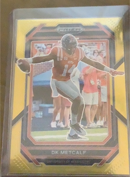 2023 Panini Prizm Draft Picks #33 DK Metcalf — front