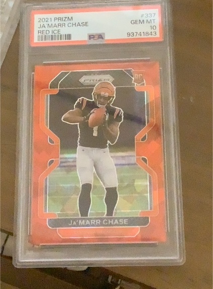 2021 Panini Prizm #337 Ja'Marr Chase — front