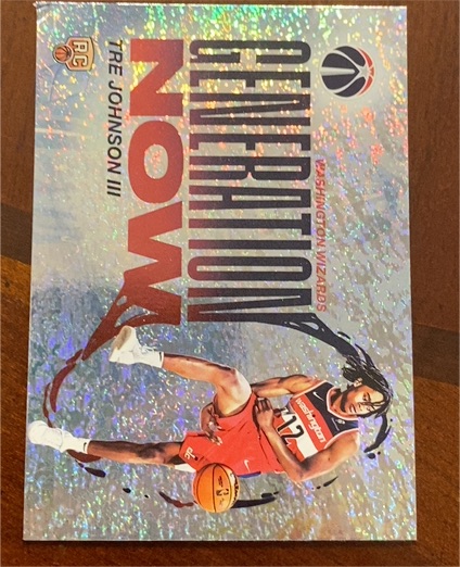 2025 Topps Generation Now #GN-6 Tre Johnson III — front