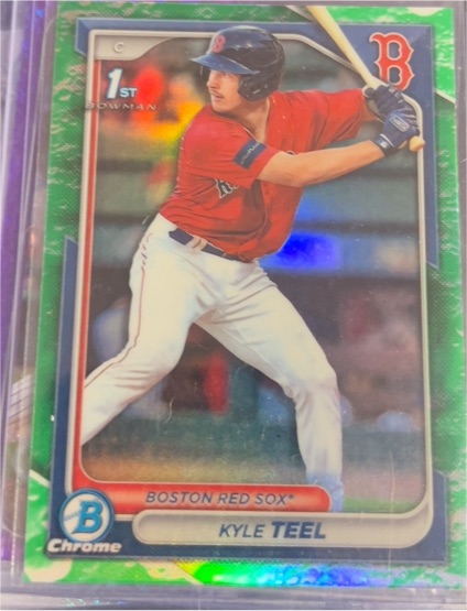 2024 Bowman Chrome #BCP-48 Kyle Teel — front