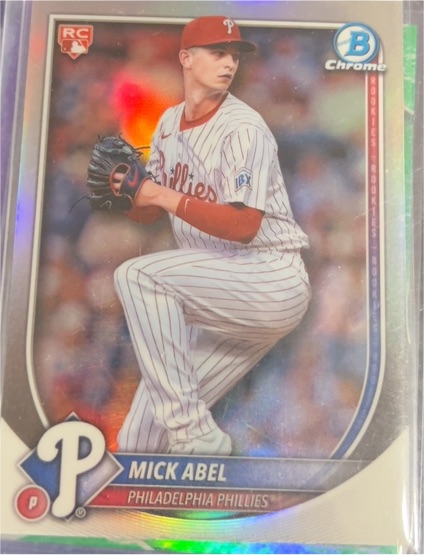 2025 Bowman Chrome #11 Mick Abel — front