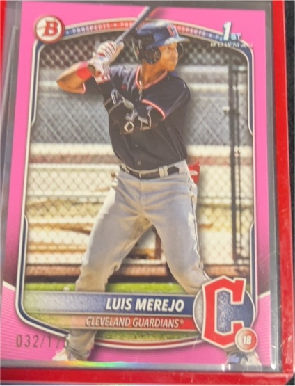 2025 Bowman #BP-140 Luis Merejo — front