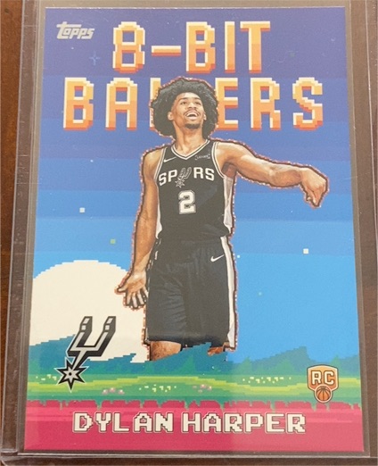 2025-26 Topps 8-Bit Ballers #8B-32 Dylan Harper — front