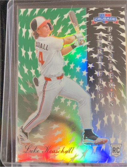 2025 Panini Crusade #8 Luke Keaschall — front
