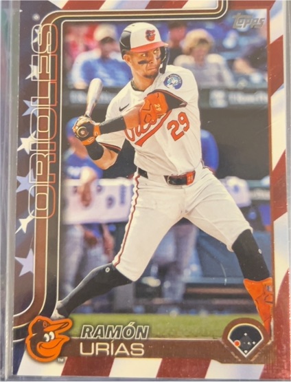2025 Topps #380 Ramón Urías — front