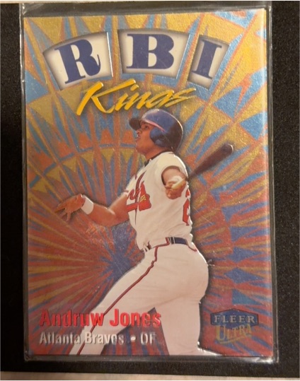1999 Fleer Ultra RBI Kings #17 Andruw Jones — front