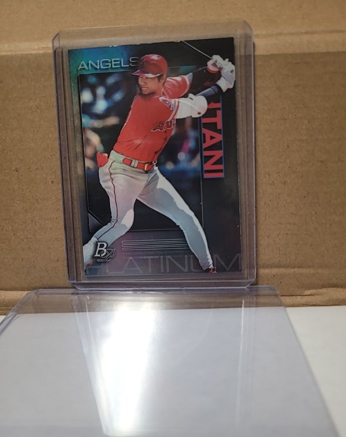 2020 Bowman Platinum #5 Shohei Ohtani — front