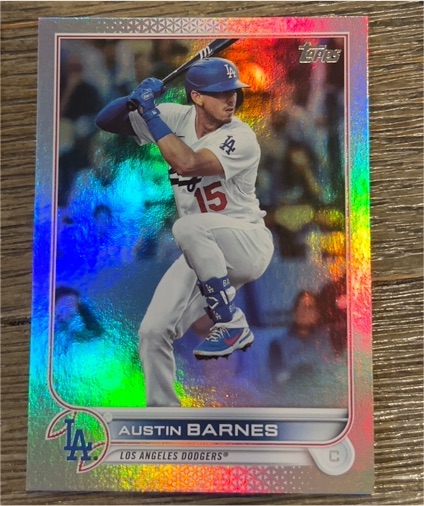 2022 Topps Series 2 #420 Austin Barnes — front