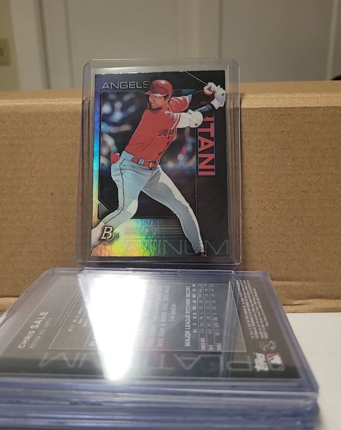 2020 Bowman Platinum #5 Shohei Ohtani — front