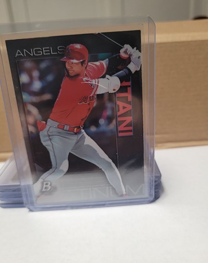 2020 Bowman Platinum #5 Shohei Ohtani — front