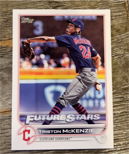 2022 Topps Series 2 #470 Triston McKenzie — front