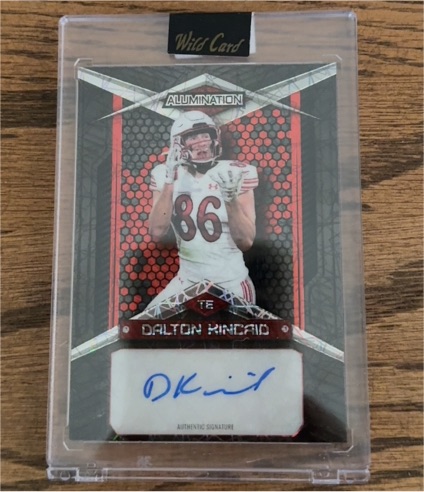 2023 Wild Card Alumination #86 Dalton Kincaid — front
