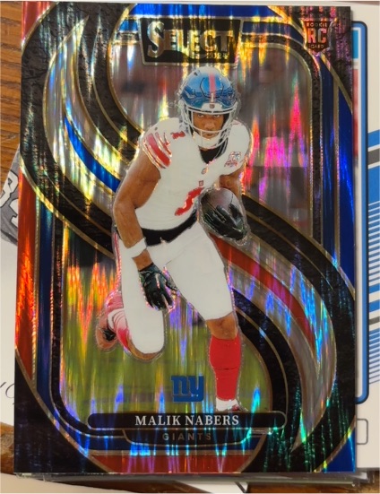 2024 Panini Select #116 Malik Nabers — front