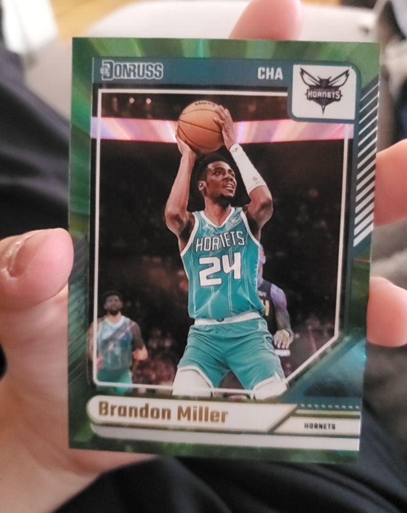 2024-25 Panini Donruss #197 Brandon Miller — front