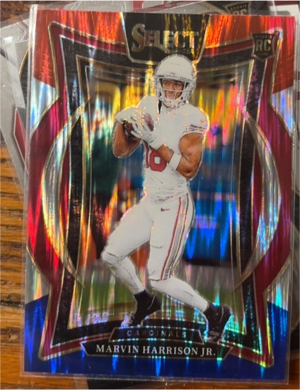 2024 Panini Select #28 Marvin Harrison Jr. — front