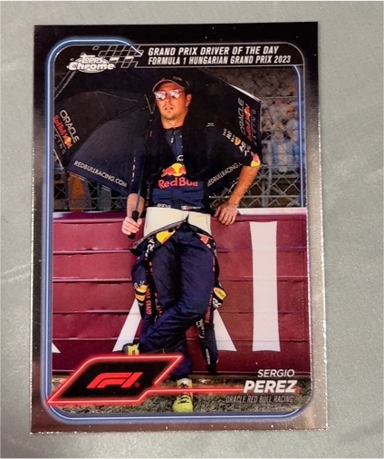 2024 Topps Chrome Formula 1 #169 Sergio Perez — front